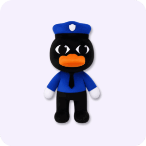 Officer Duckman Plush