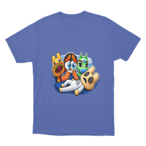 Monster Emergency T Shirt Blue