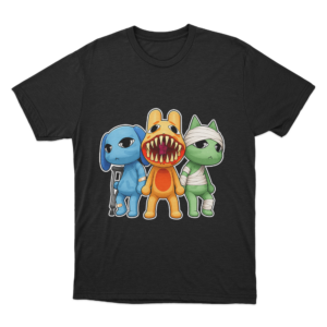 The Injured Trio T Shirt Black