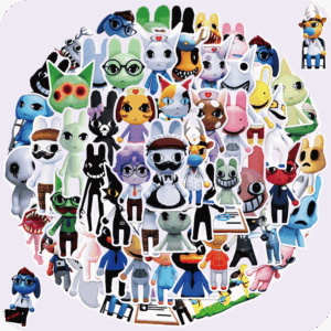 50 PCS Animal Hospital Sticker