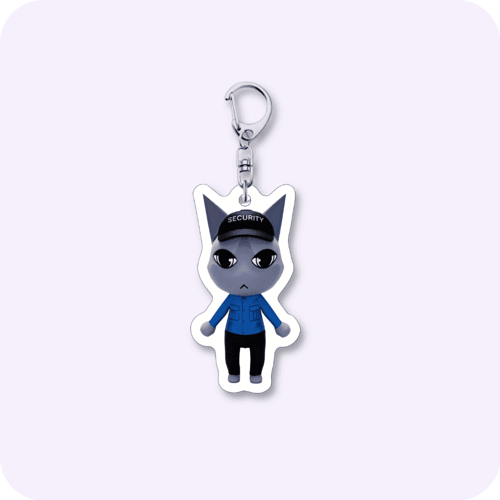 Animal Hospital keychain C Animal Hospital keychain C