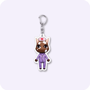 Animal Hospital keychain D