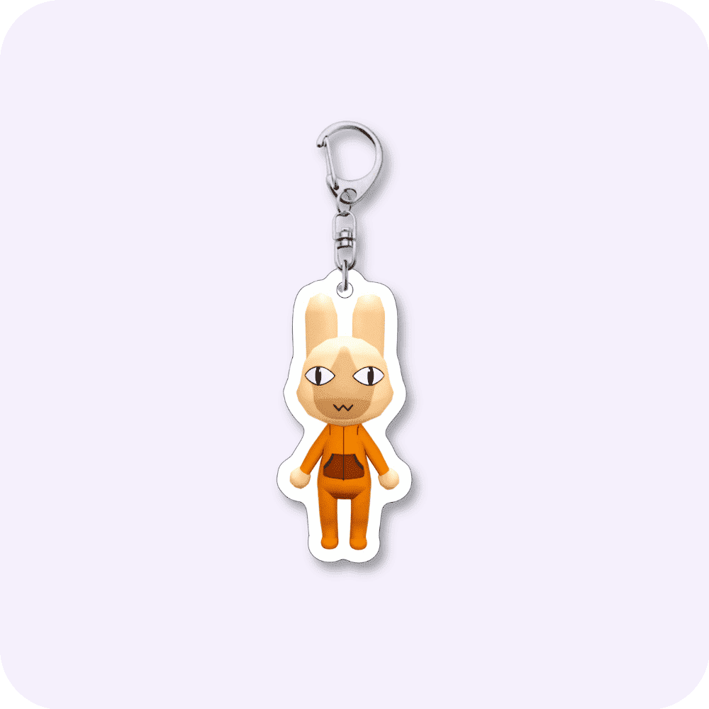 Animal Hospital keychain E Animal Hospital keychain E