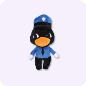 Cute Officer Duckman Animal Hospital Plush