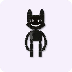 Cute Stalker Animal Hospital Building Blocks