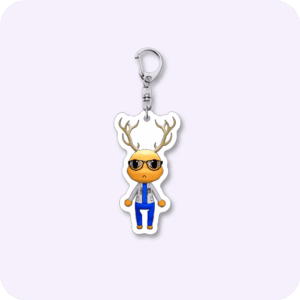 Doctor Animal Hospital keychain