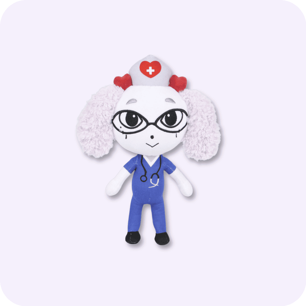 Fluffy Nurse Animal Hospital Plush Fluffy Nurse Animal Hospital Plush
