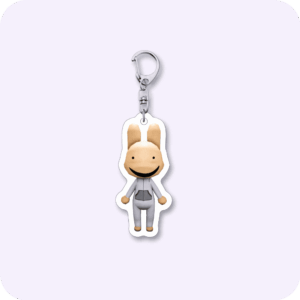Intern Animal Hospital keychain