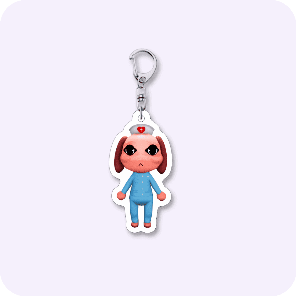 Nurse Animal Hospital keychain Nurse Animal Hospital keychain