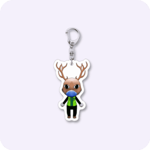 Paramedic Animal Hospital keychain