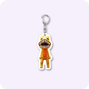Patient B Animal Hospital keychain