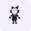 Secrect Agent Noir Animal Hospital Plush